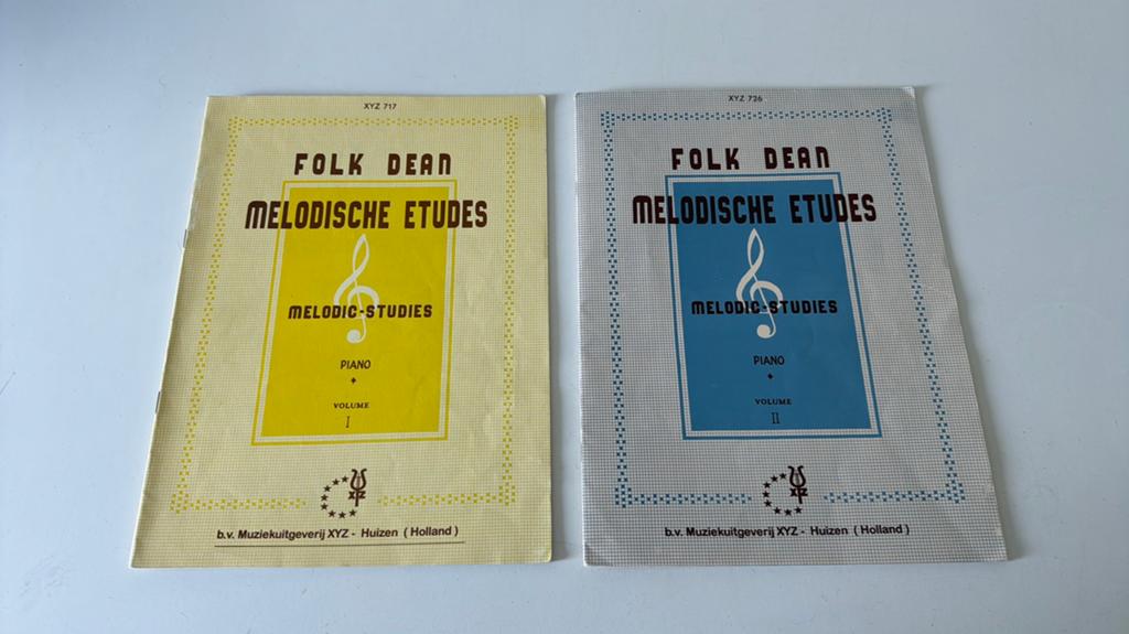 Folk Dean Melodische etudes, Muziek en Instrumenten, Ophalen of Verzenden, Les of Cursus, Klassiek, Piano