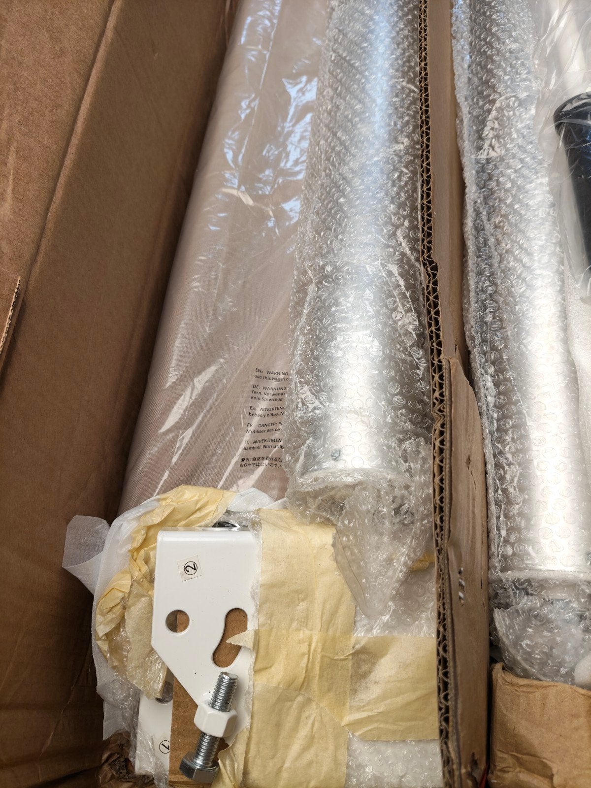 Aangeboden Nieuw Zonnescherm Knikarmscherm voor wandmontage, 150 tot 300 cm, Ophalen, Nieuw, Knikarmscherm
