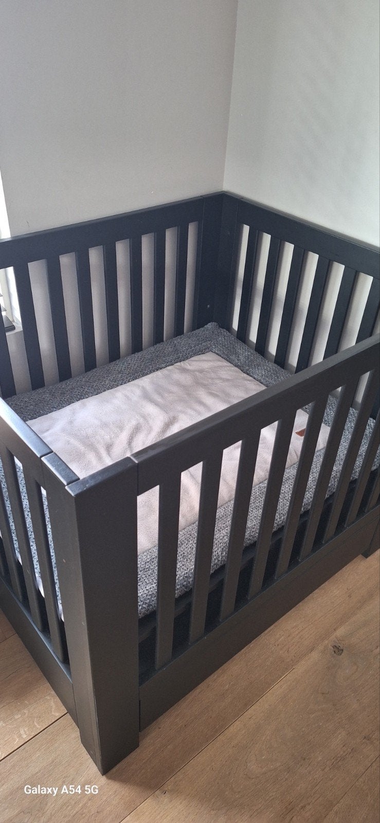 Kidsmill Alaska box met lade - Zwart, Kinderen en Baby's, Ophalen, Zo goed als nieuw, Rechthoekig, Lade