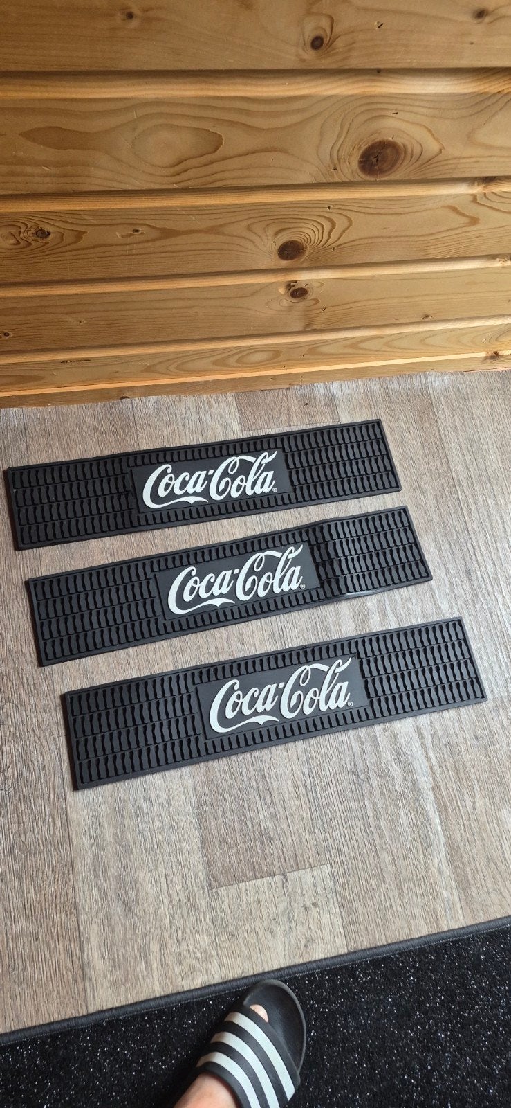 Coca-Cola bar matten / biermatten (set van 3), Ophalen of Verzenden