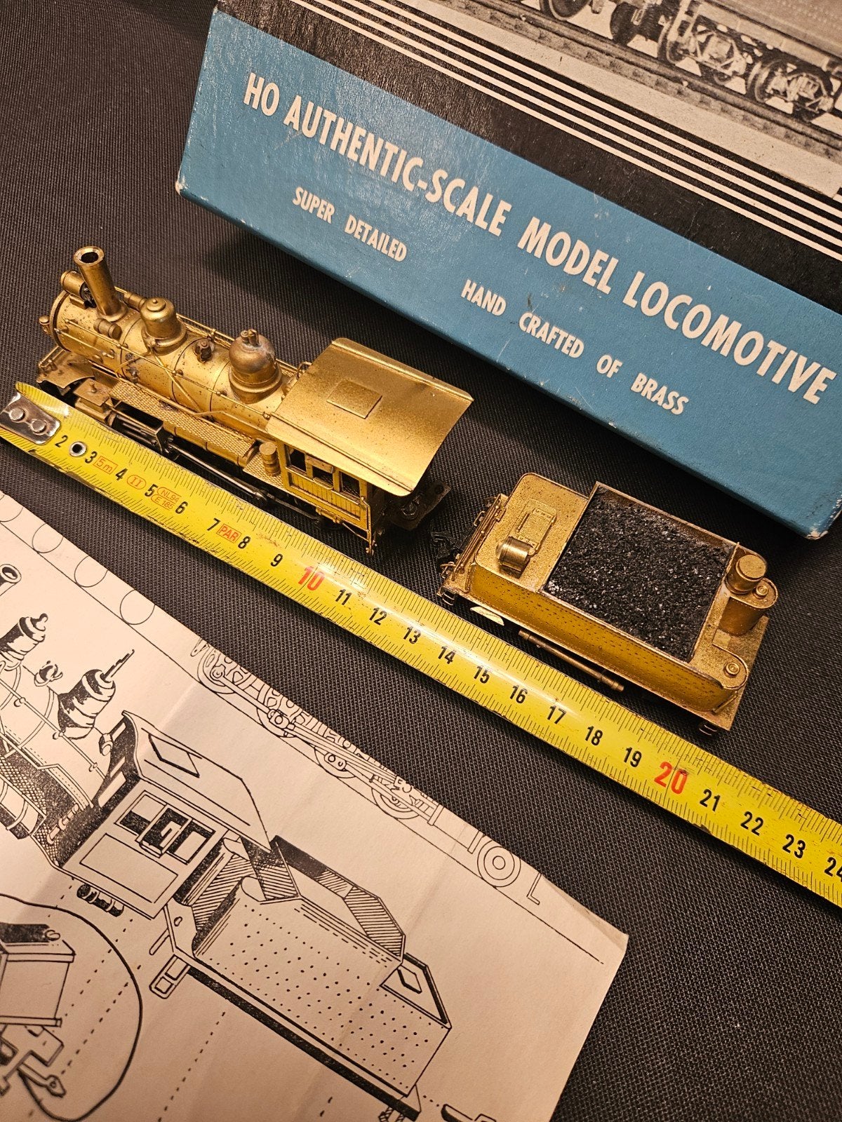 Akane Japan HO Messing Locomotief, Overige merken, Locomotief, Niet beschikbaar, Akane Model Trains