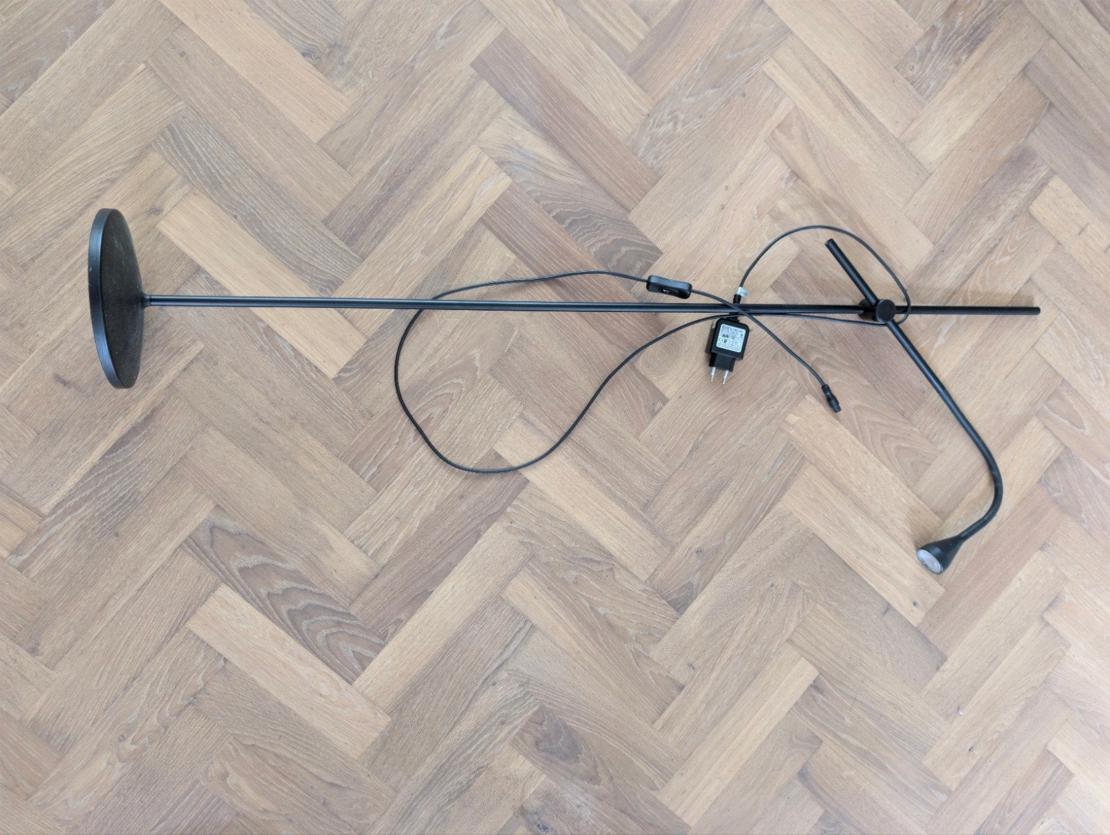 Lees lamp, Ophalen, Gebruikt, Metaal of Aluminium, Vloerspot of Grondspot