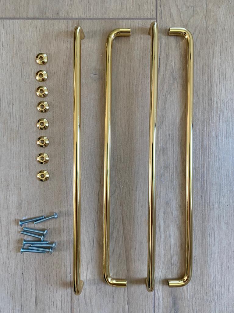 Ikea Bagganäs handgreep, 4 stuks messing, Ophalen of Verzenden, Zo goed als nieuw