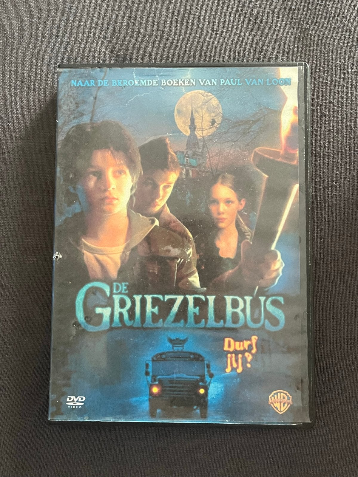 De Griezelbus DVD - Gebaseerd op Paul van Loon boeken, Gebruikt, Nederlands, Vanaf 6 jaar, Familie