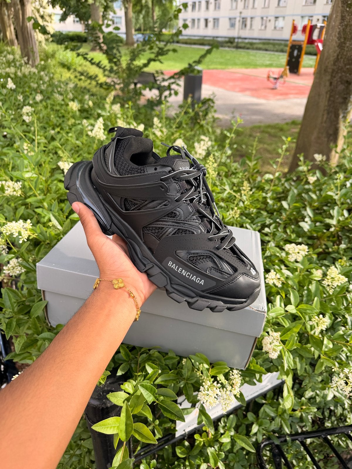 Balenciaga Track Sneakers Zwart - Maat 36-46, Kleding | Heren, Ophalen of Verzenden, Zwart, Sneakers of Gympen