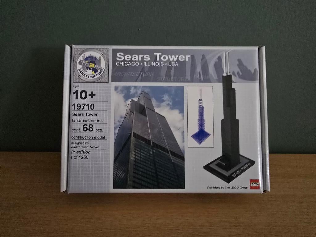 Lego Architecture 19710 exclusieve set Sears Tower, Lego, Nieuw, Architecture, Ophalen of Verzenden