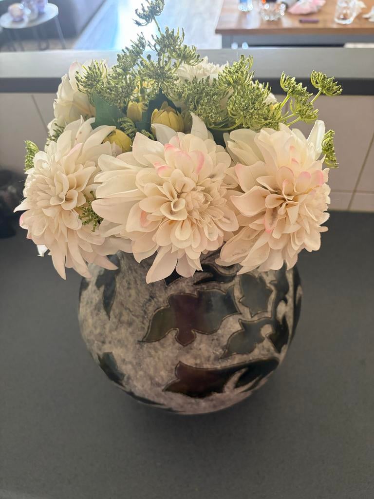 Barok vaas met of zonder bloemen - In goede staat, Ophalen