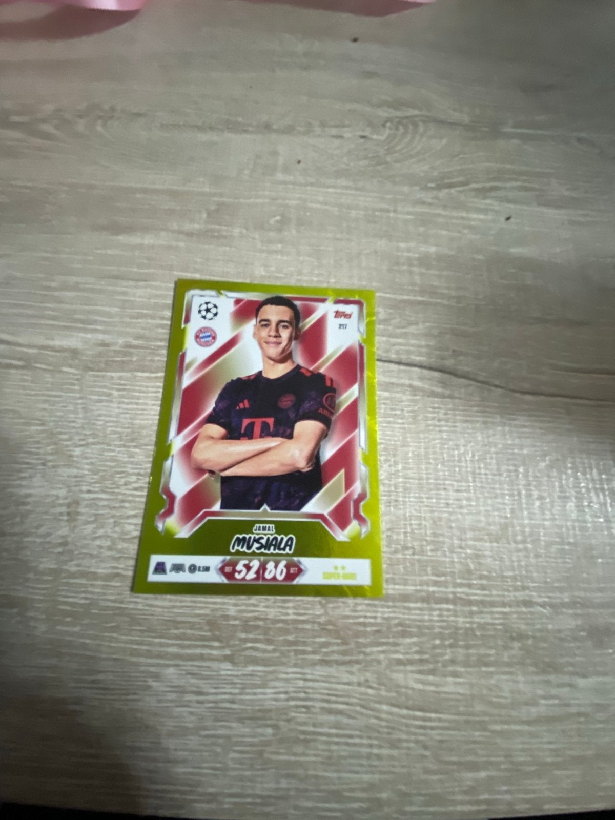 Topps Match Attax 2023/24 Jamal Musiala Spelerskaart, Ophalen of Verzenden, Zo goed als nieuw, Buitenlandse clubs, Spelerskaart