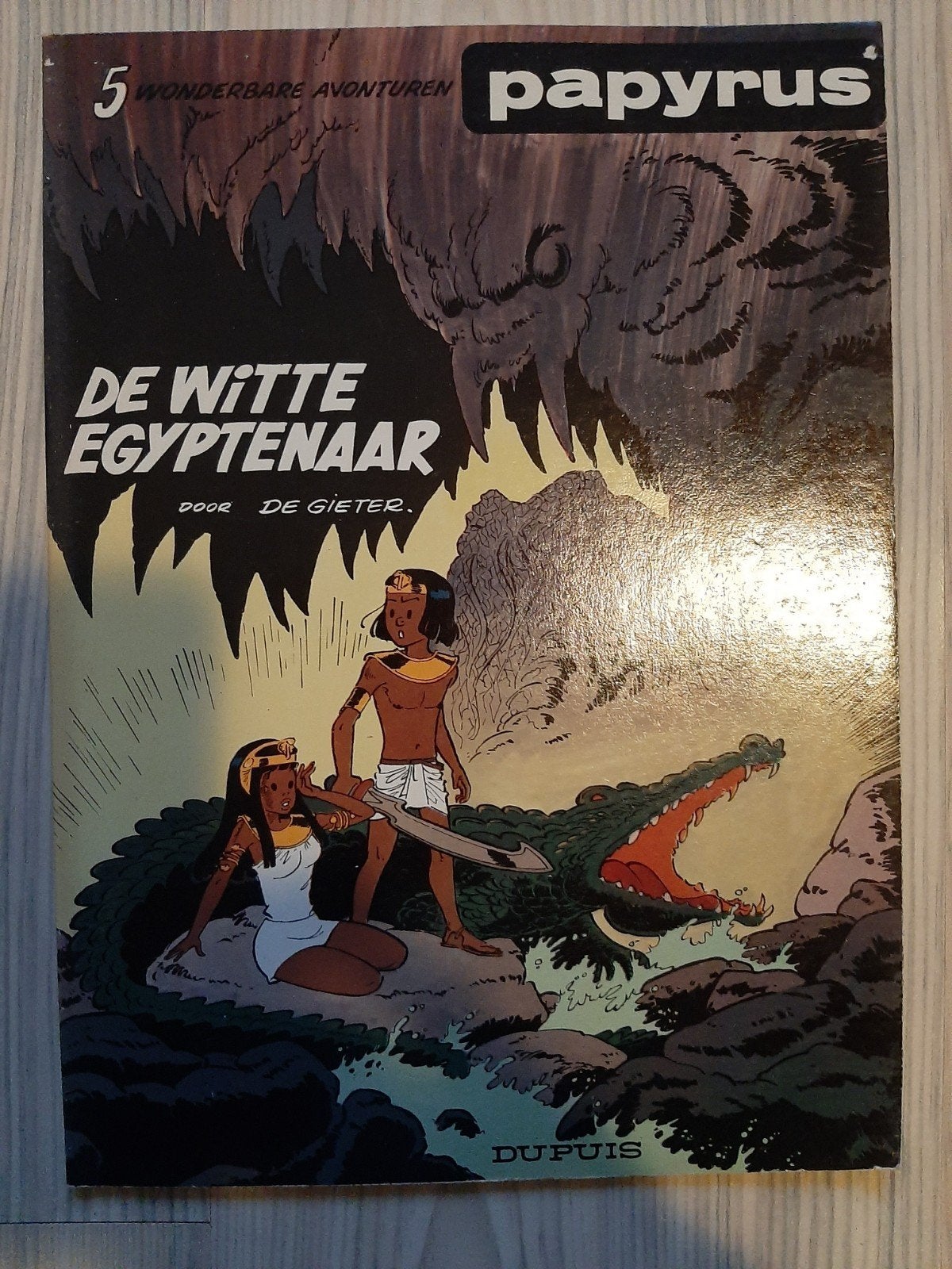 Papyrus - De Witte Egyptenaar - Stripboek, Ophalen of Verzenden