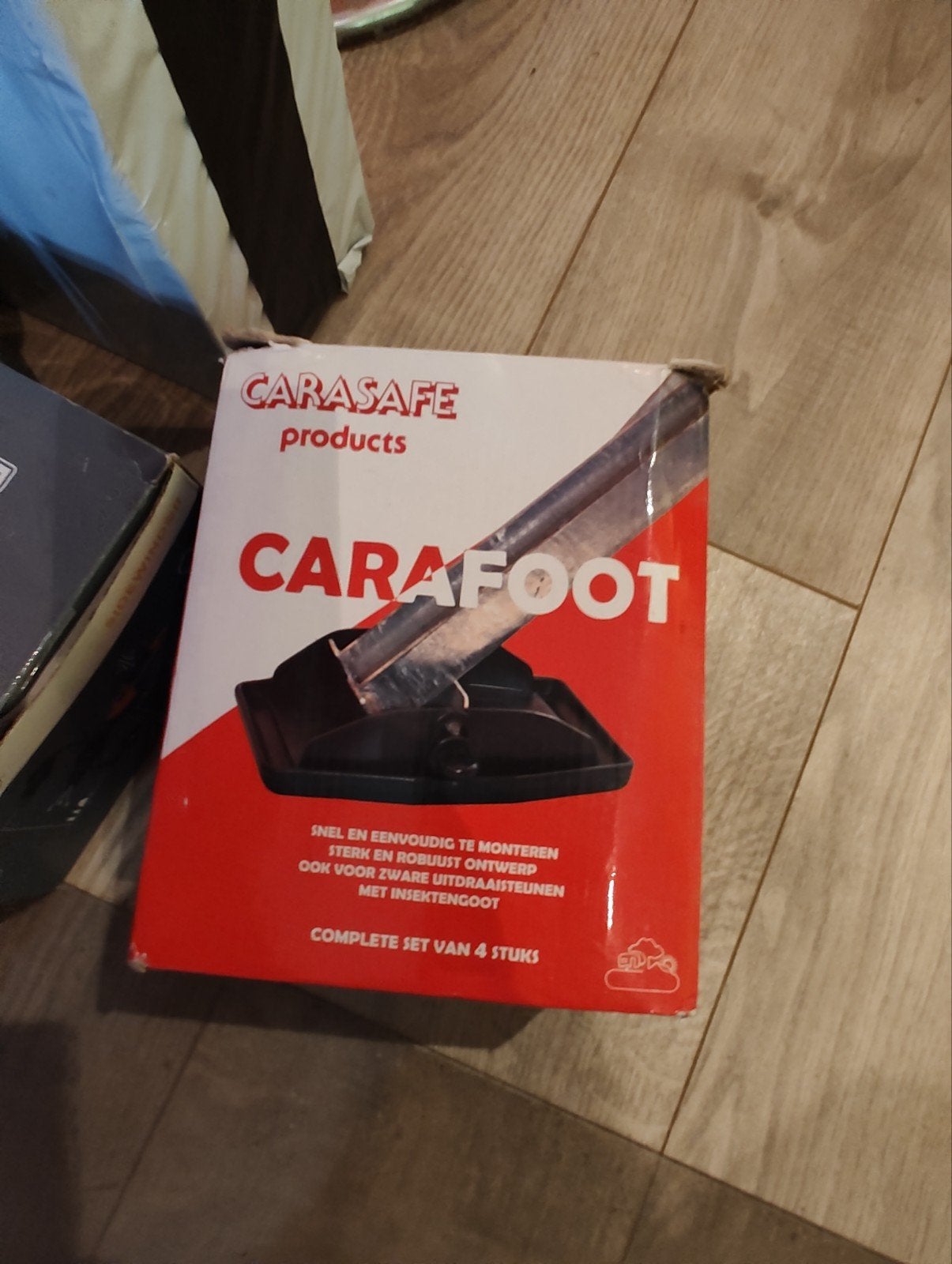 Carasafe Carafoot - Complete set van 4 stuks, Caravans en Kamperen, Caravan accessoires, Ophalen of Verzenden, Nieuw