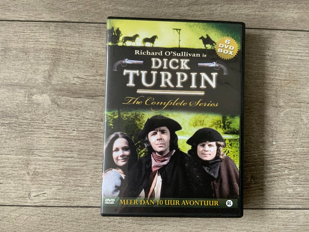 DVD Boxset Dick Turpin The Complete Series - Compleet S1 + 2, Alle leeftijden, Ophalen of Verzenden, Zo goed als nieuw
