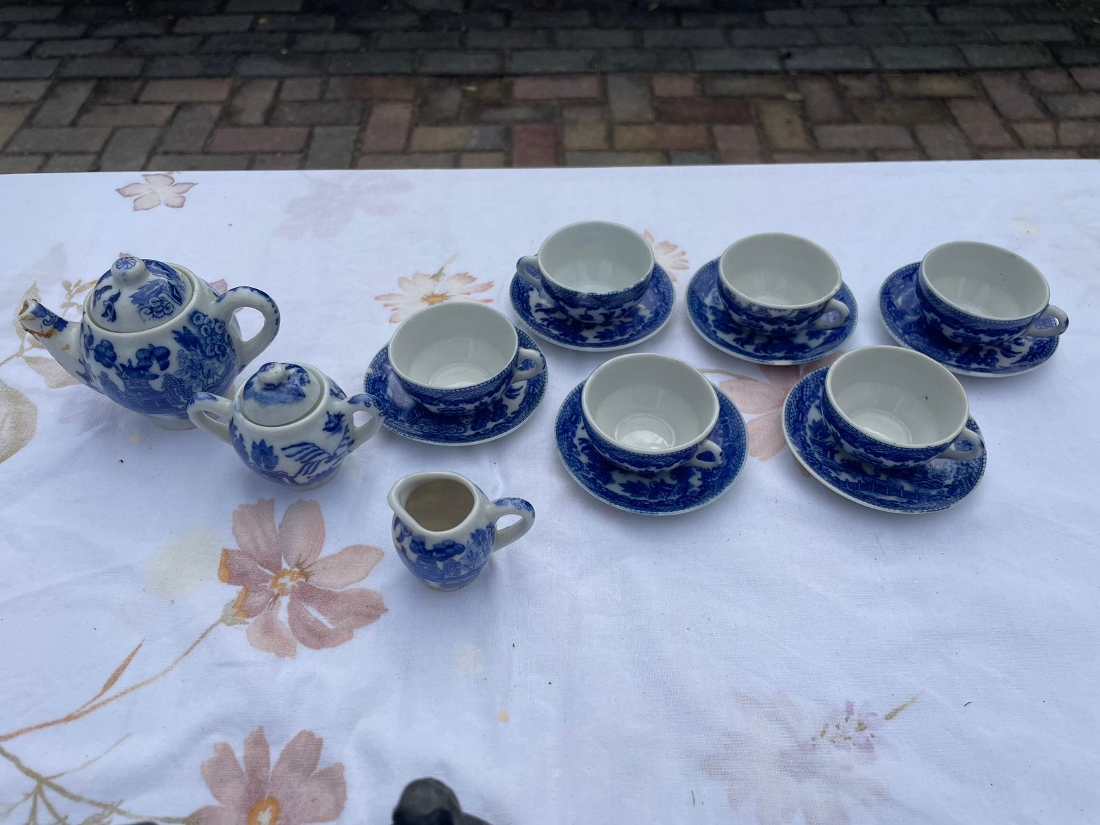Poppen thee servies, Antiek en Kunst, Ophalen of Verzenden