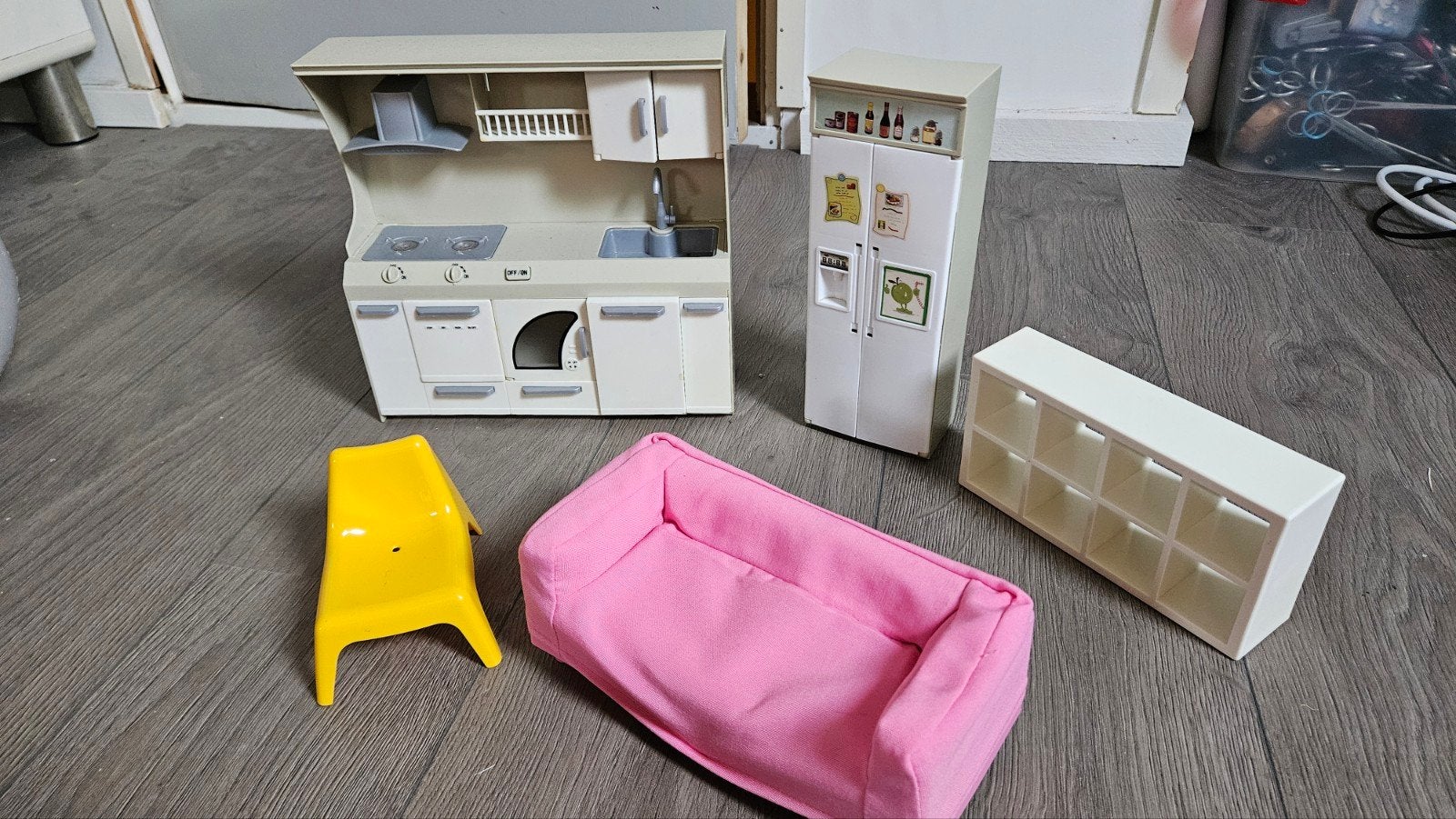 Barbie meubels, Ophalen of Verzenden, Gebruikt, Toebehoren