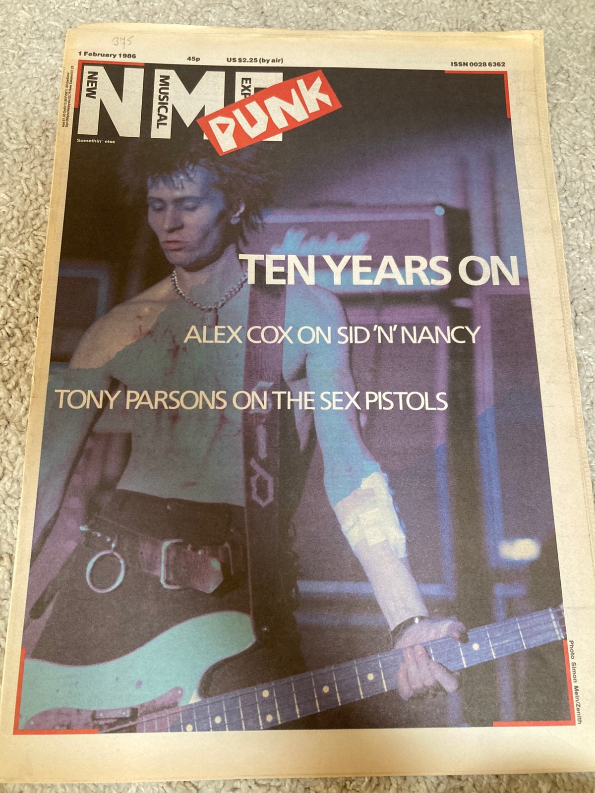 NME 1986 DOCTOR’S CHILDREN Potato Five PUNK Marillion AC/DC, Boeken, Ophalen of Verzenden, Gelezen, Muziek, Film of Tv