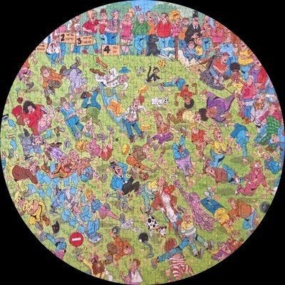 Jan van Haasteren "Grijp die kaas", Ophalen, 500 t/m 1500 stukjes, Zo goed als nieuw, Legpuzzel