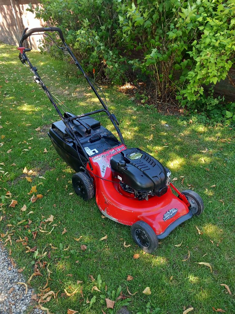 Rover 560 Procut 7pk *pro* uitvoering, 56cm aluminium!, Ophalen, Cirkelmaaier, Gebruikt, Benzine-grasmaaier