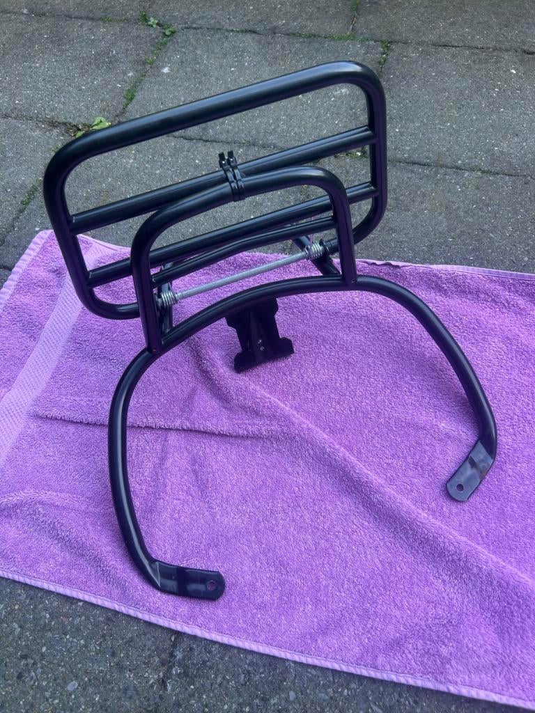 Zwarte achterdrager Vespa, Ophalen, Gebruikt, Overige typen, Vespa