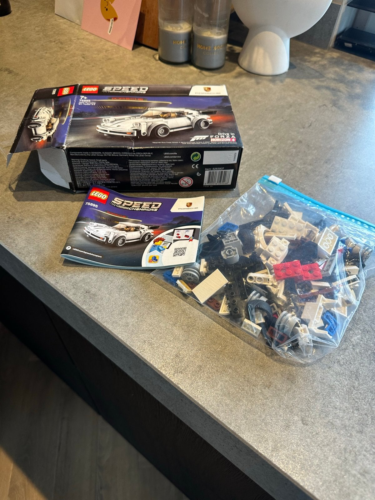 LEGO Speed Champions Porsche 911 Turbo 3.0 (75895), Ophalen of Verzenden, Zo goed als nieuw, Overige merken