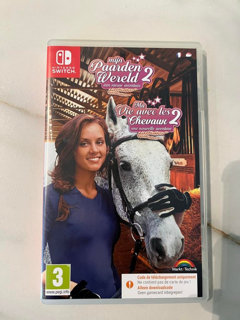 Mijn Paarden Wereld 2 - Nintendo Switch (nieuw avontuur), Eén computer, Ophalen of Verzenden, Zo goed als nieuw, Simulatie