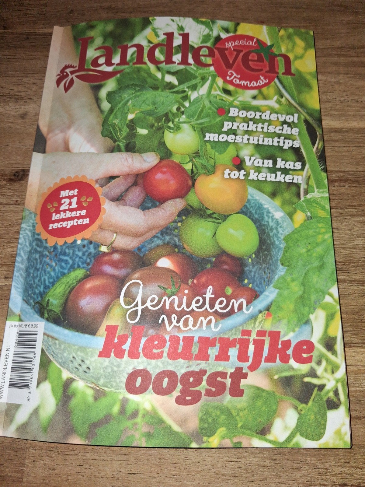 Landleven Special Tomaat: Moestuintips & Recepten, Ophalen of Verzenden, Zo goed als nieuw, Overige typen