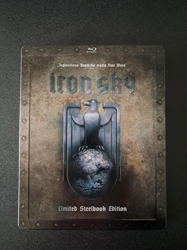 Iron Sky Limited Steelbook Edition Blu-ray, Cd's en Dvd's, Blu-ray, Ophalen of Verzenden, Zo goed als nieuw, Science Fiction en Fantasy