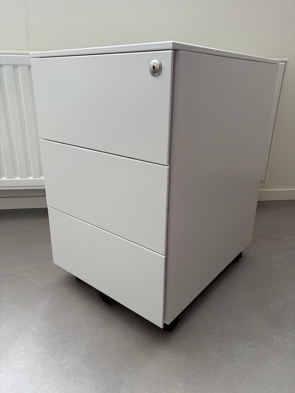 Office Interior metalen rolblok / ladeblok – 3 laden, Ophalen, Gebruikt