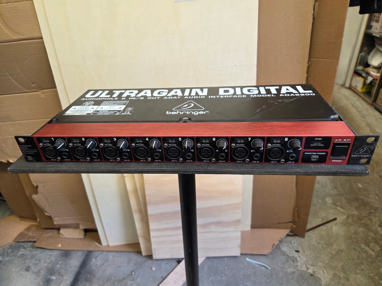 Behringer ADA8200 ADAT Audio Interface - Z.G.N., Ophalen of Verzenden