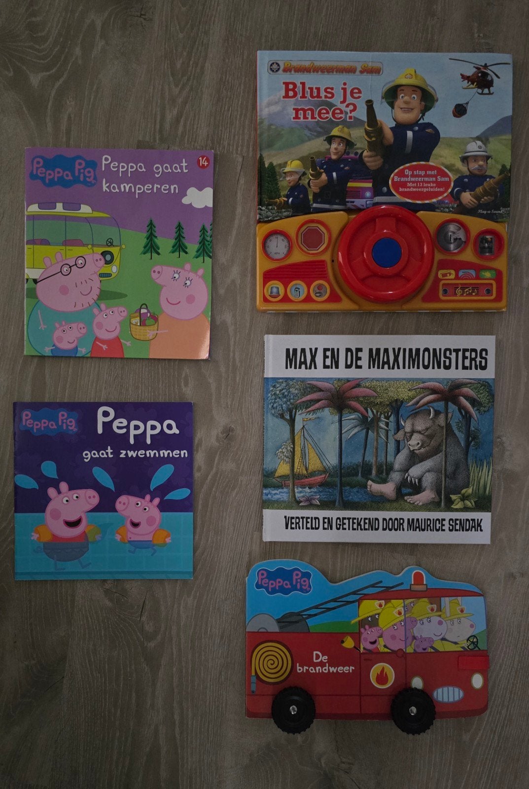 Leuke leesboekjes voor kinderen Peppa Pig, Brandweerman Sam., Boeken, Ophalen of Verzenden