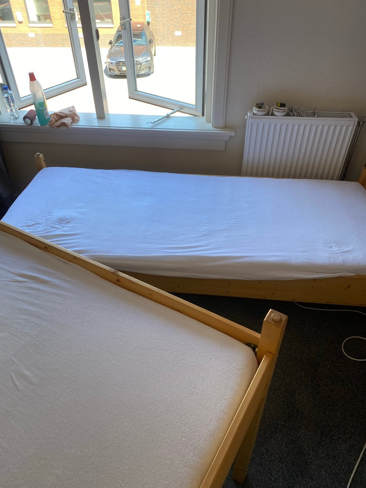 Hoogslaper 90x200 - Ideaal voor kleine kamers, Ophalen, Gebruikt, Eenpersoons, 200 cm