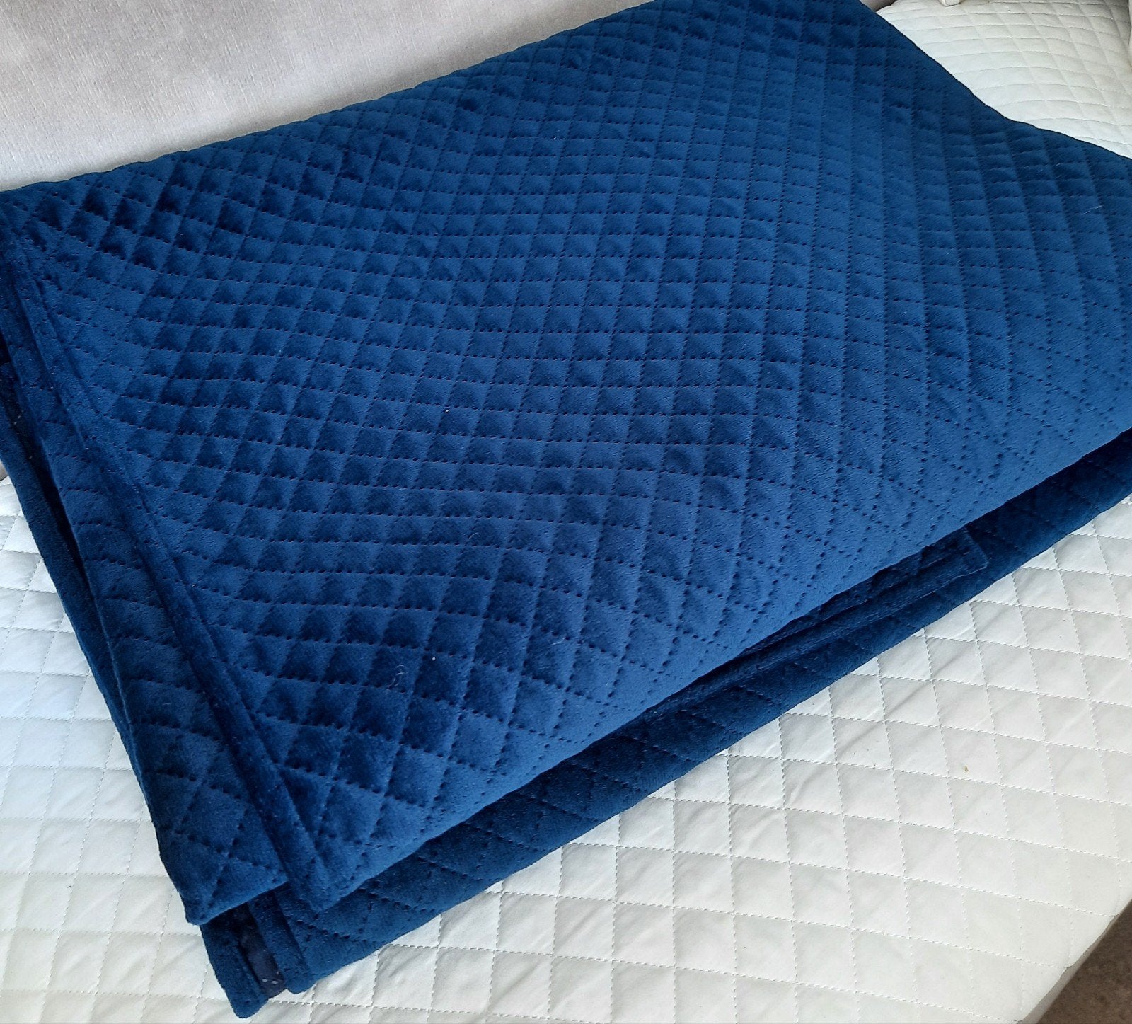 Velvet eenpersoons bedsprei, Ophalen of Verzenden, Nieuw, Eenpersoons
