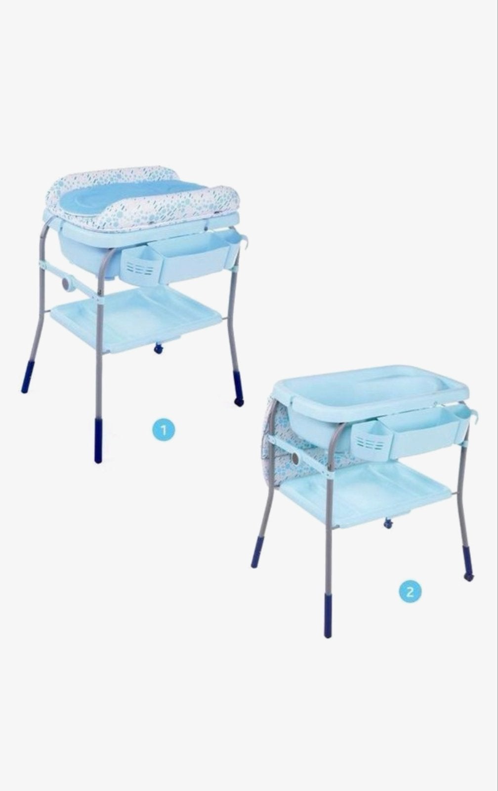 Chicco Cuddle & Bubble Badje en Verzorgingstafel Inklapbaar, Nieuw, Badje, Standaard, Ophalen