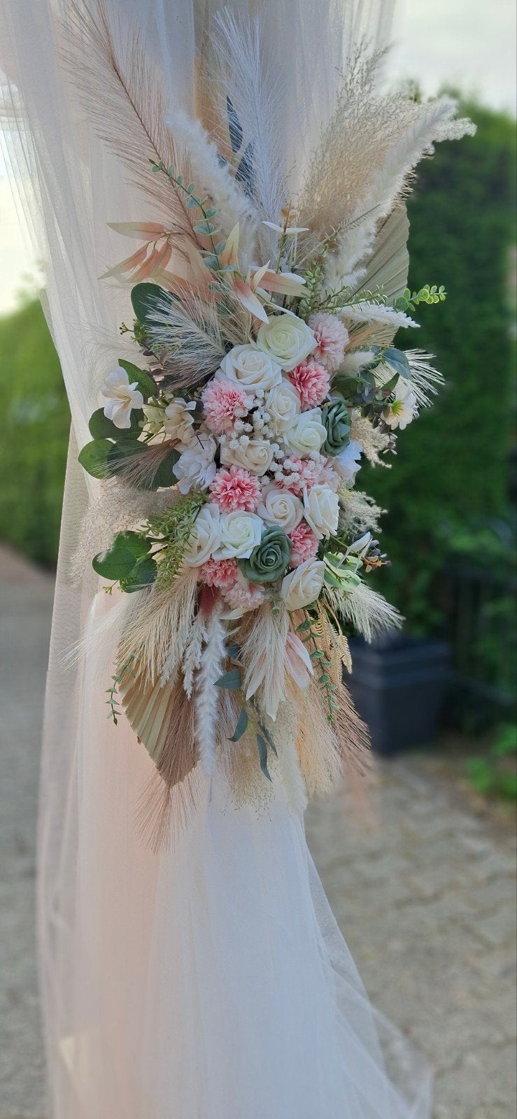 Decoratie huwelijk, versiering en aankleding bruiloft, boog, Hobby en Vrije tijd, Feestartikelen, Ophalen, Geboorte of Huwelijk