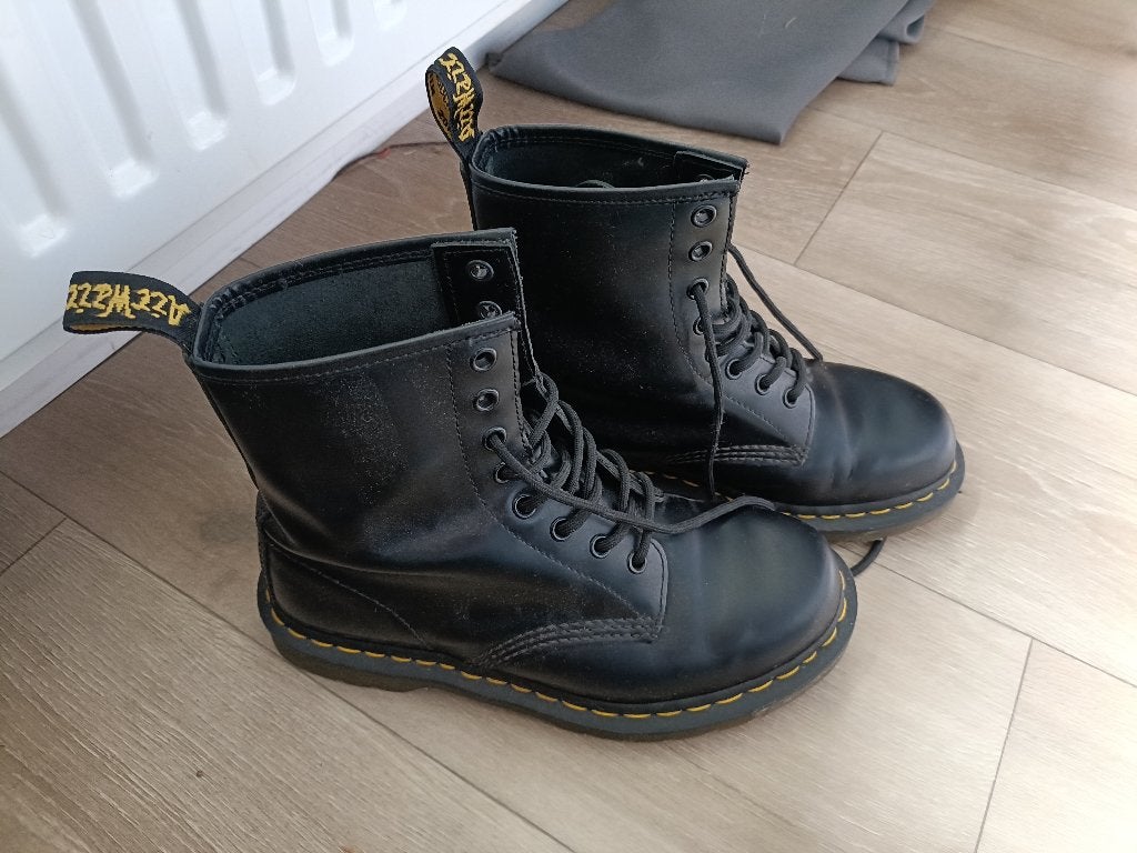 Dr. Martens mt 38, Schoenen met lage hakken, Verzenden, Zwart, Dr. Martens