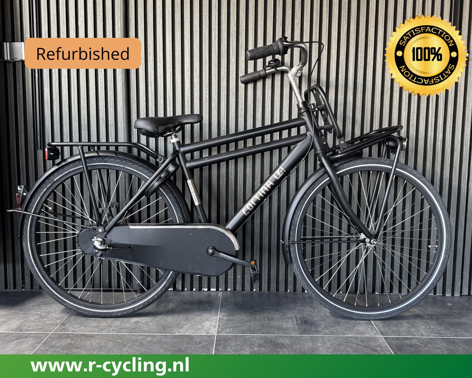 Cortina U4 26 inch 46 cm frame, Fietsen en Brommers, Fietsen | Jongens, Zo goed als nieuw, 26 inch of meer, Versnellingen, Terugtraprem