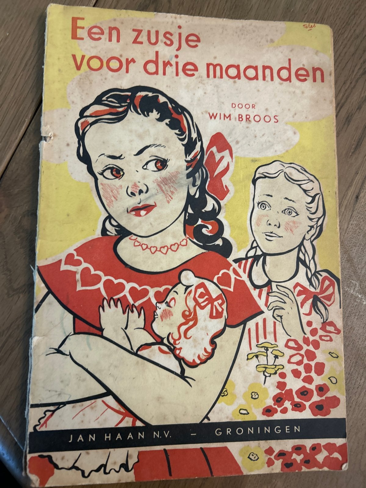 Een zusje voor drie maanden - Wim Broos (Vintage), Ophalen of Verzenden, Gelezen, Fictie algemeen