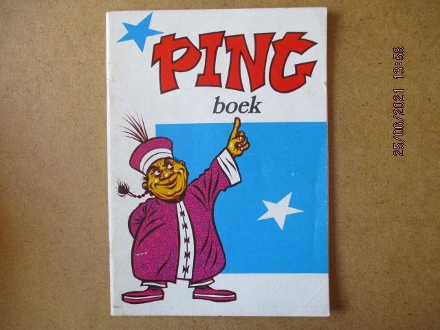 adv3695 ping boek, Boeken, Eén stripboek, Ophalen, Gelezen