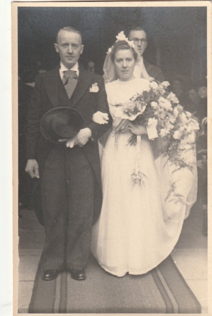 fotokaart   -  trouw   foto, Verzenden, Voor 1940, Zo goed als nieuw