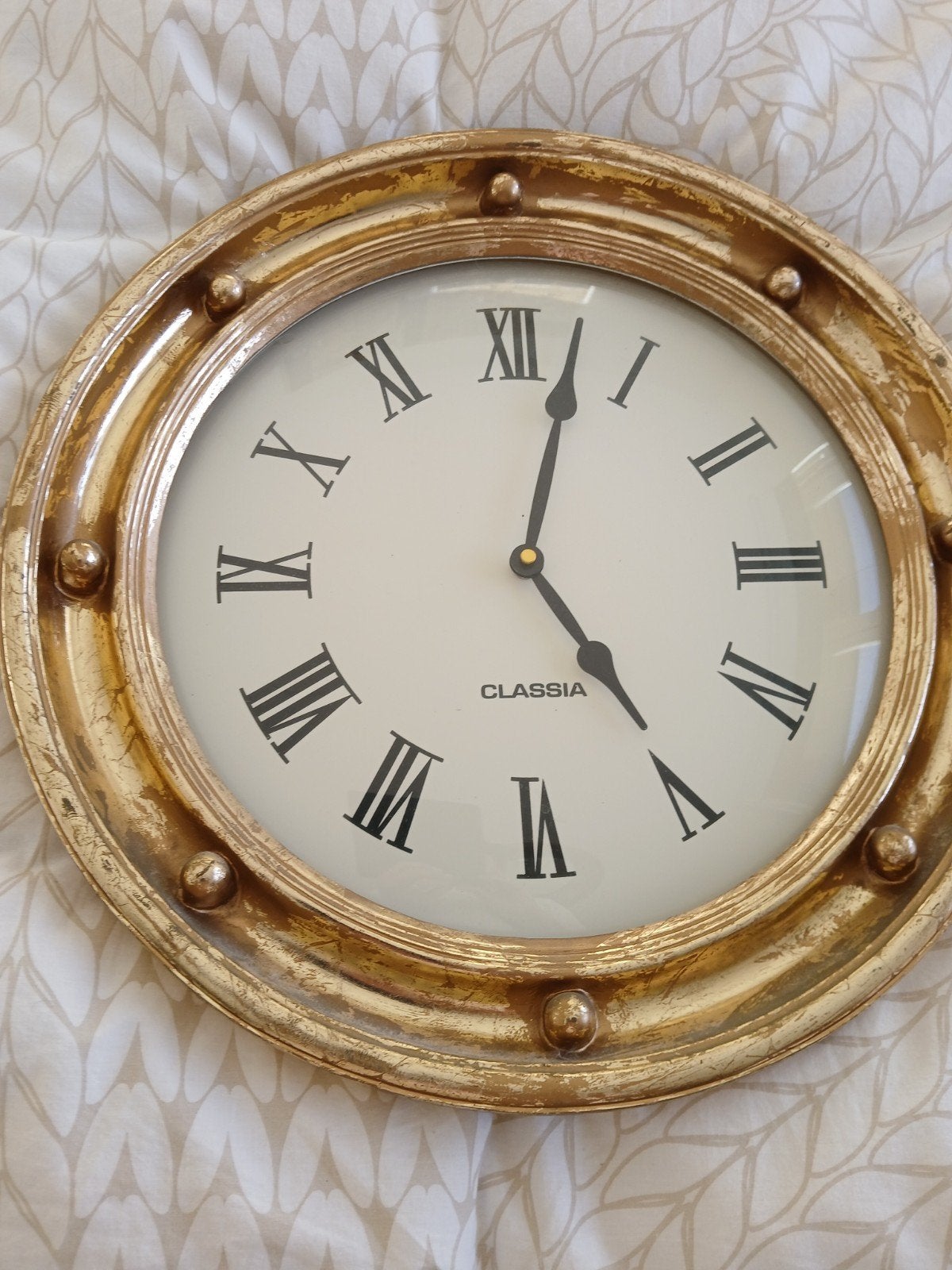Gouden Scheepsklok - Classia - 45 cm Diameter, Ophalen of Verzenden