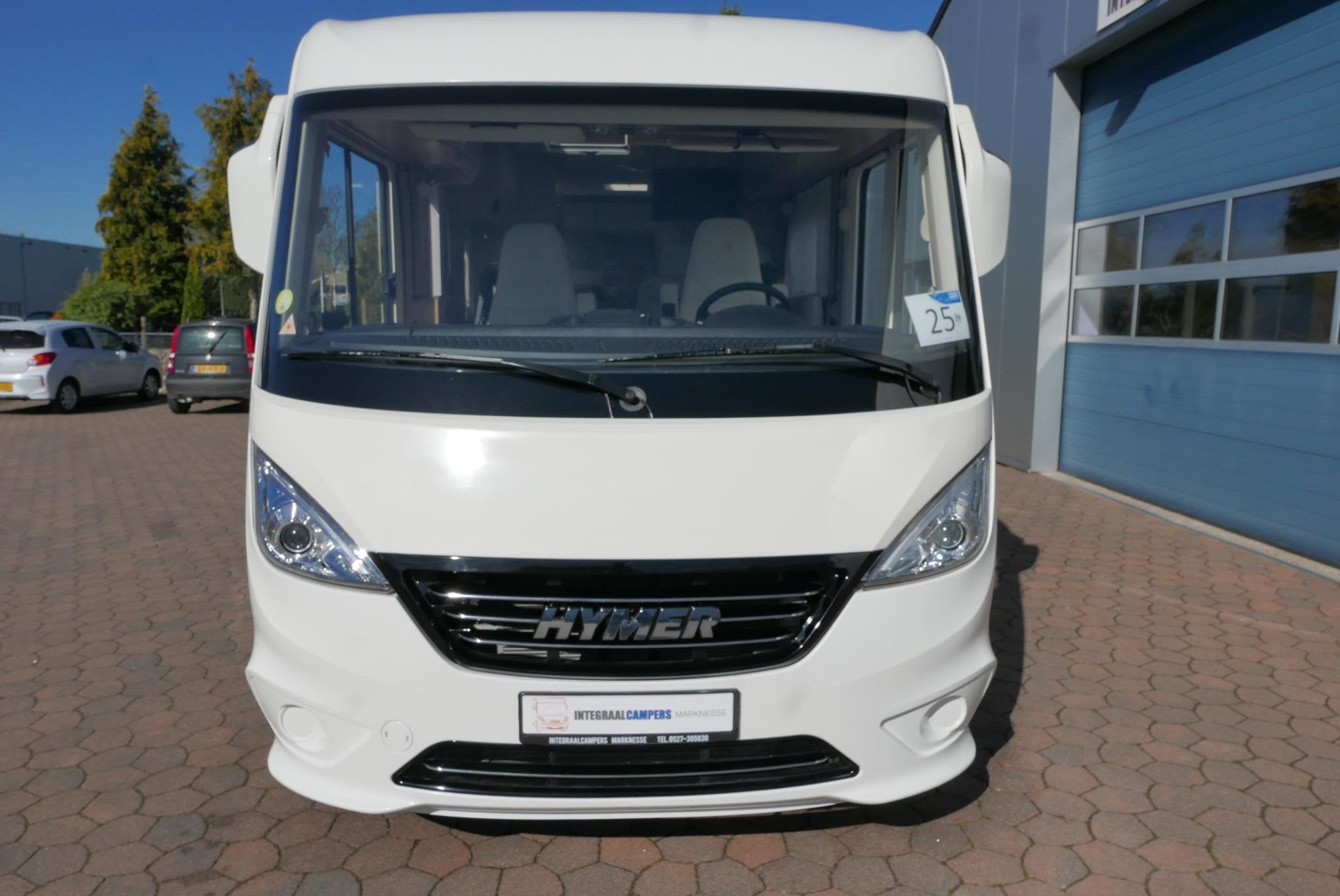 Hymer Exsis-I 588 | Automaat | Levelsysteem | Bovenkastjes, Caravans en Kamperen, Overige brandstoffen, 6 tot 7 meter, Bedrijf