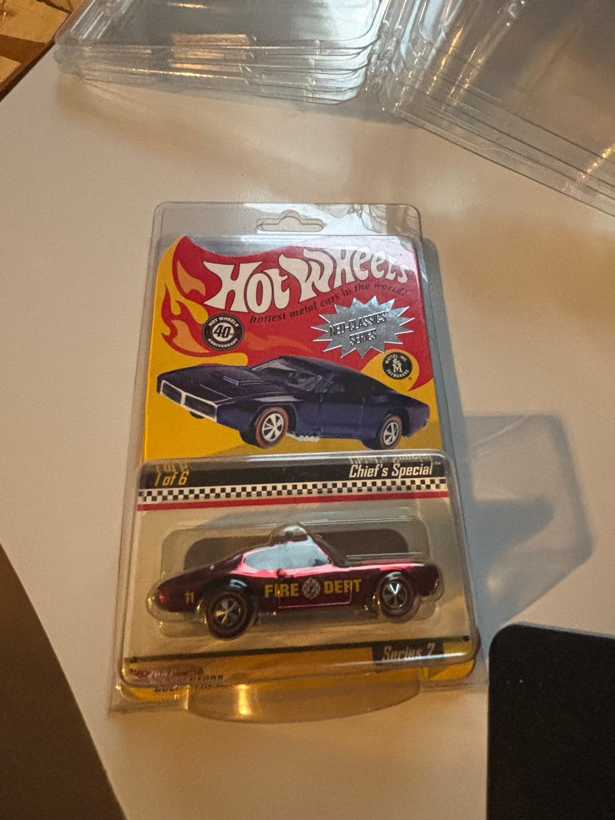 Hot Wheels Neo-Classics Chief's Special Fire Dept 1/6, Ophalen of Verzenden, Nieuw, Overige typen