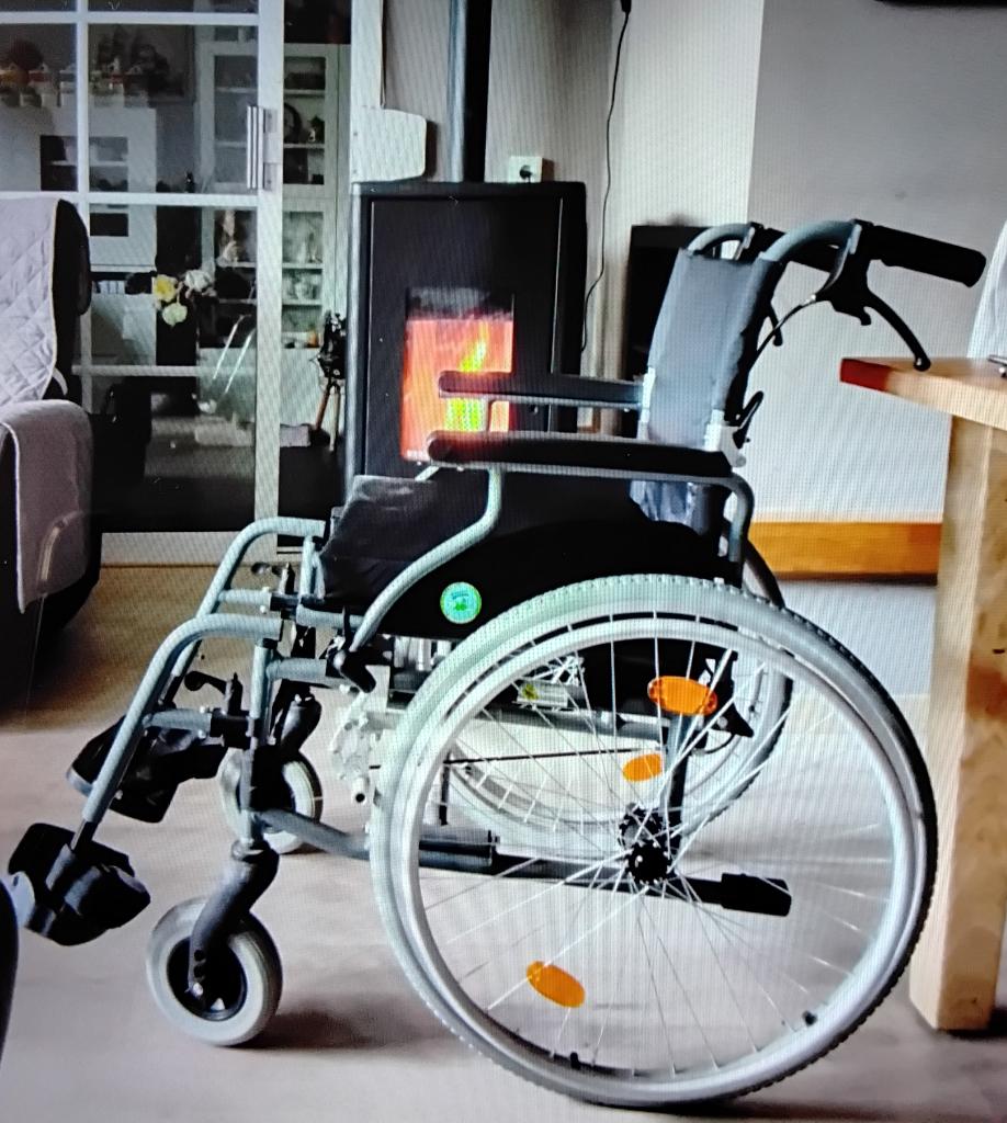 Rolstoel gebruikt, Ophalen, Inklapbaar, Gebruikt, Duwrolstoel