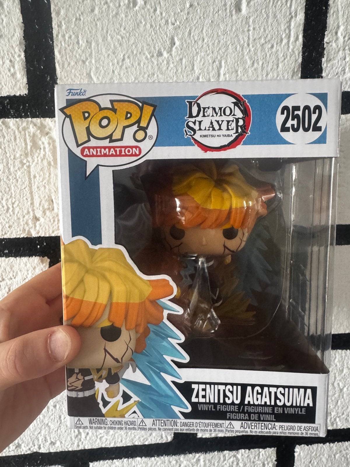 Funko Pop Zenitsu 2502, Ophalen of Verzenden, Zo goed als nieuw