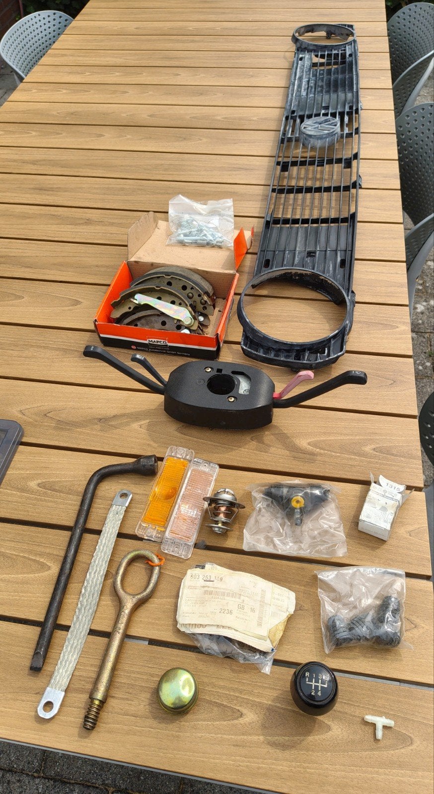 Oldtimer onderdelen Volkswagen Polo 86 / Audi 50, Ophalen, Gebruikt, Audi
