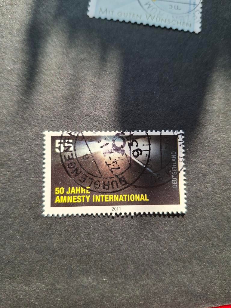 Duitsland.  50 jaar Amnesty International. 2011, Postzegels en Munten, Ophalen of Verzenden, 1990 tot heden