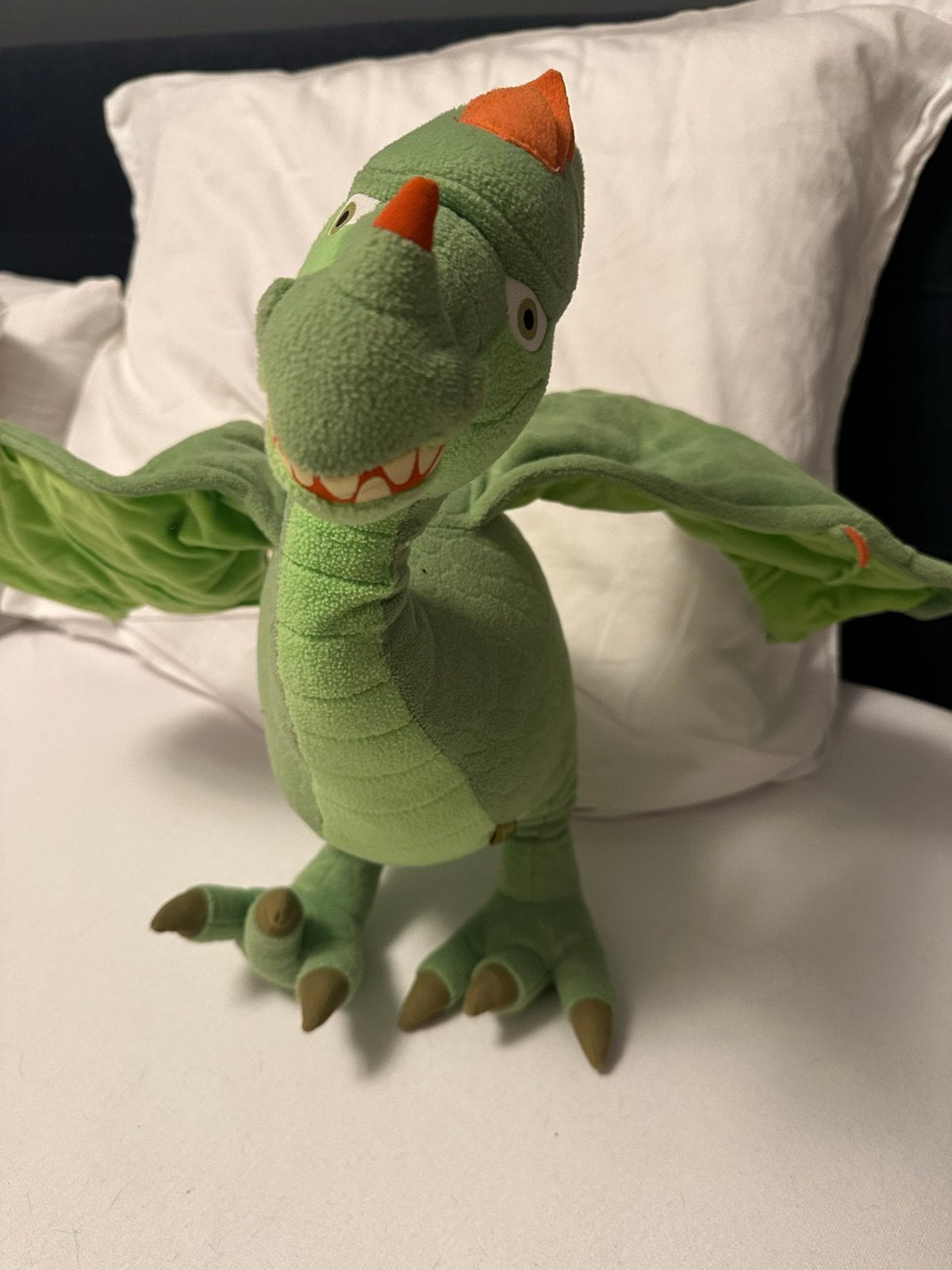 Dushi Draak Knuffel - Groen - Zo goed als nieuw, Groen, Overige merken, Dinosaurus, Ophalen of Verzenden