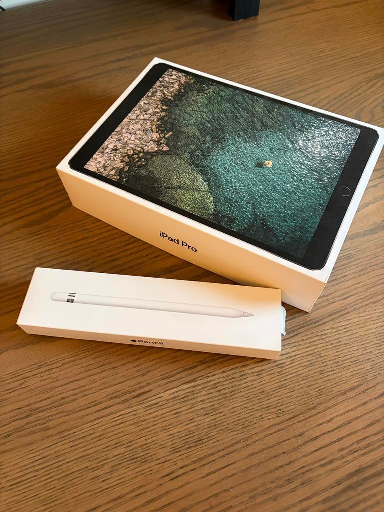 iPad Pro 10.5” 2017 64 gb met Apple Pencil, 10 inch, Apple iPad, Ophalen of Verzenden, Zo goed als nieuw