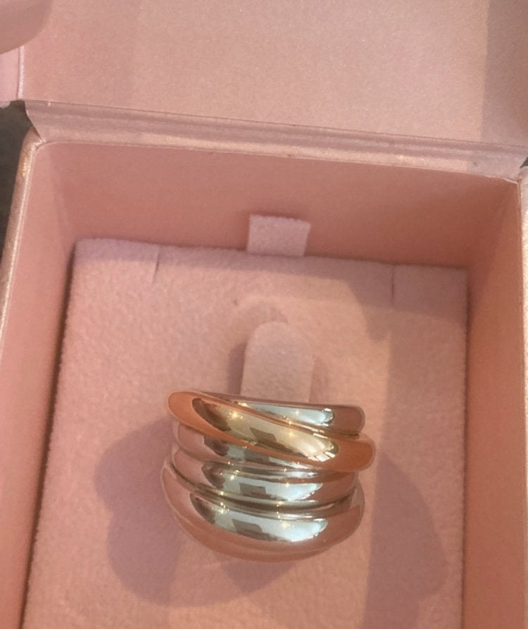 Tirisi ring  Model palm beach Maat 56 21 gram Nieuw, Ophalen, Nieuw, 17 tot 18, Dame