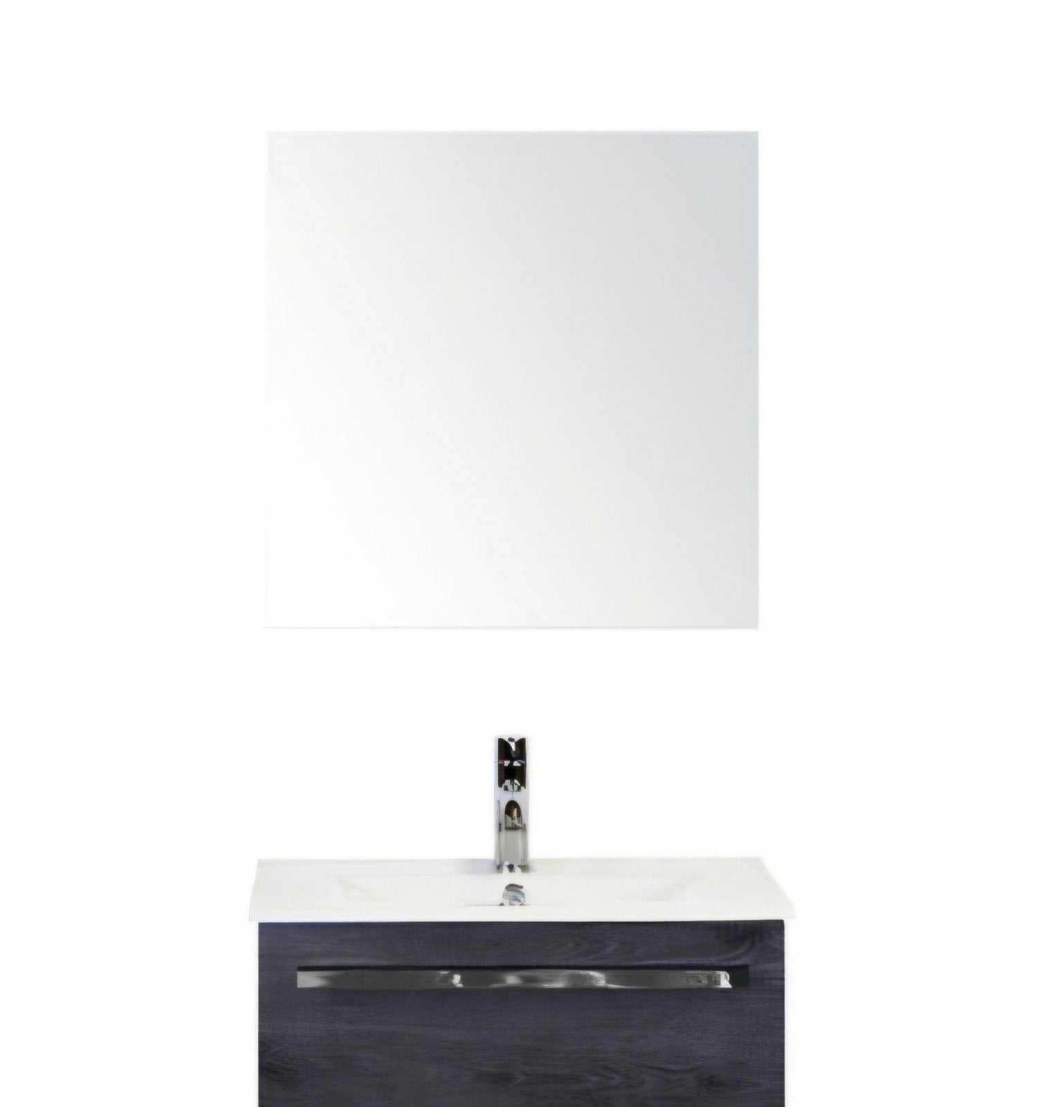 Nieuwe Sanox spiegelkast Black Oak 60x70x13 cm, Ophalen, Spiegelkast, Nieuw, 50 tot 100 cm