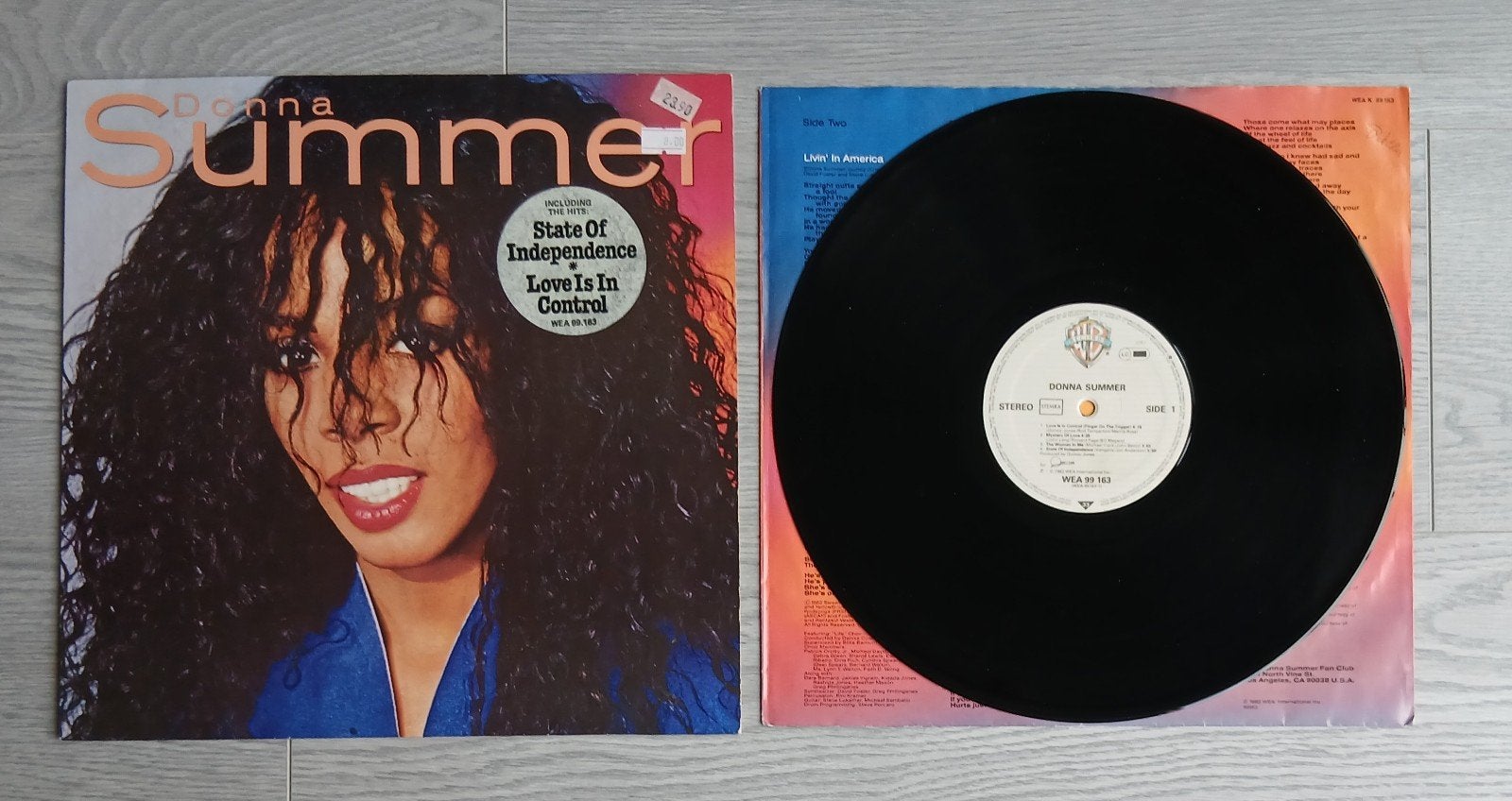 Donna Summer - State Of Independence - Vinyl LP, Verzenden