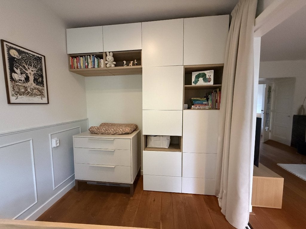 IKEA Bestå/Lappviken Kast, Met deur(en), 150 tot 200 cm, Zo goed als nieuw, Overige houtsoorten